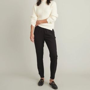 Marine Layer Alison Pant in Black Petite Small